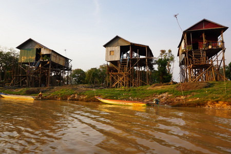 Cambodia floating village